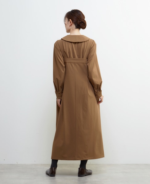 【LOURMARIN】サロペットワンピース 詳細画像 キャメル 5