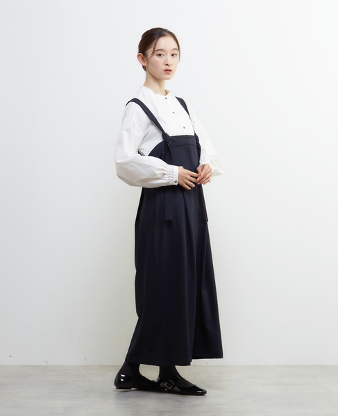 【LOURMARIN】サロペットワンピース 詳細画像 ネイビー 5