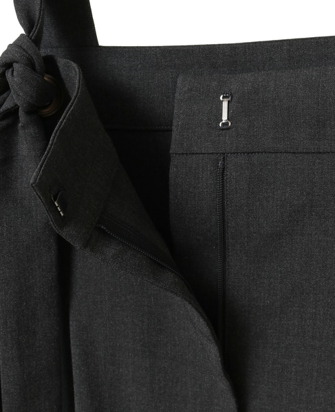 【LOURMARIN】サロペットワンピース 詳細画像 チャコールグレー 7