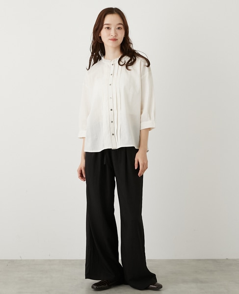 【LOURMARIN】フロントタックシャツ 詳細画像 キナリ 2