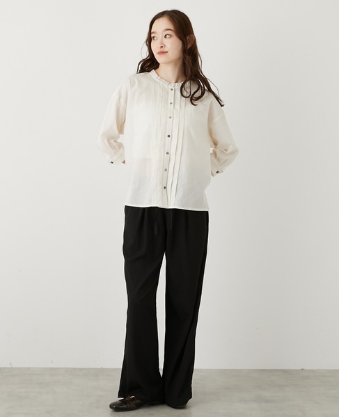 【LOURMARIN】フロントタックシャツ 詳細画像 キナリ 3