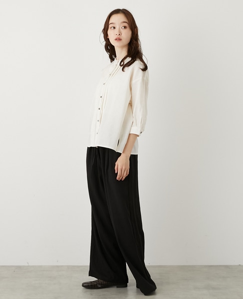 【LOURMARIN】フロントタックシャツ 詳細画像 キナリ 4