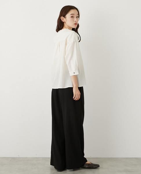 【LOURMARIN】フロントタックシャツ 詳細画像 キナリ 6