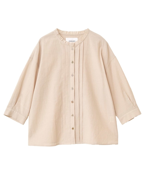 【LOURMARIN】フロントタックシャツ 詳細画像 ピンクベージュ 10