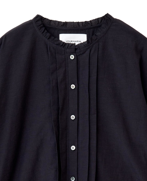 【LOURMARIN】フロントタックシャツ 詳細画像 ブラック 10