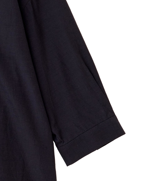 【LOURMARIN】フロントタックシャツ 詳細画像 ブラック 11