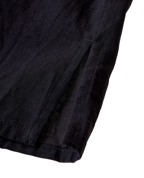 【LOURMARIN】フロントタックシャツ 詳細画像 ブラック 13