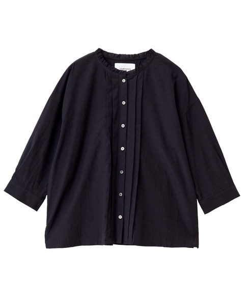 【LOURMARIN】フロントタックシャツ 詳細画像 ブラック 8