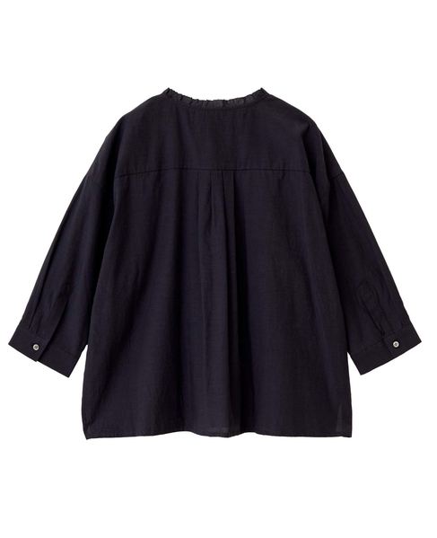 【LOURMARIN】フロントタックシャツ 詳細画像 ブラック 9