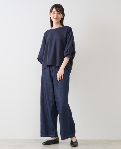 レースコンビプルオーバー 詳細画像 ネイビー 8