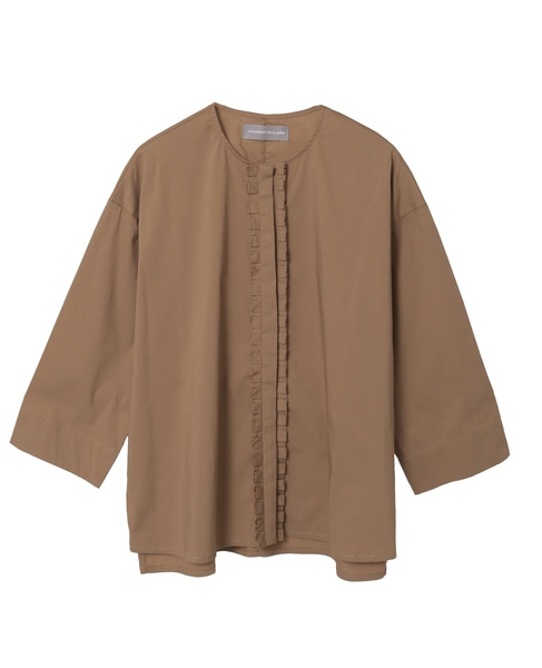 フリルシャツ 詳細画像 ベージュ 3