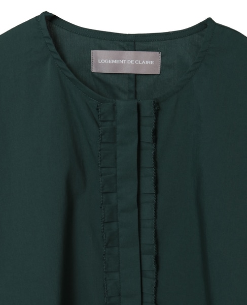 フリルシャツ 詳細画像 グリーン 11