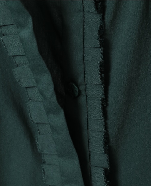 フリルシャツ 詳細画像 グリーン 15