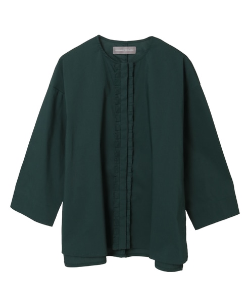 フリルシャツ 詳細画像 グリーン 9