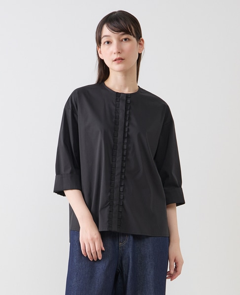 フリルシャツ 詳細画像 ブラック 1