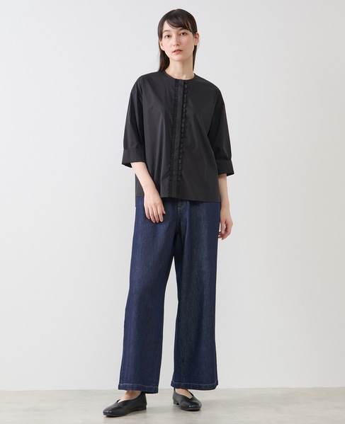 フリルシャツ 詳細画像 ブラック 2