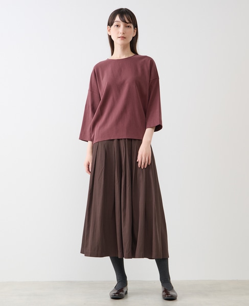 ブラウジングブラウス 詳細画像 ボルドー 2