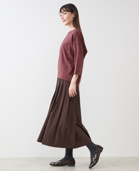 ブラウジングブラウス 詳細画像 ボルドー 4