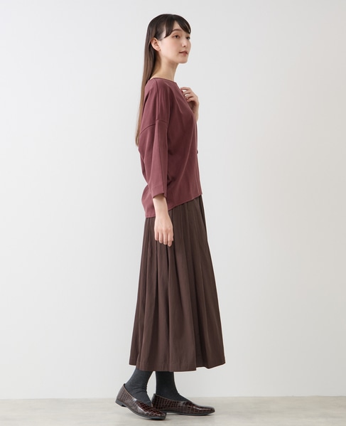 ブラウジングブラウス 詳細画像 ボルドー 6