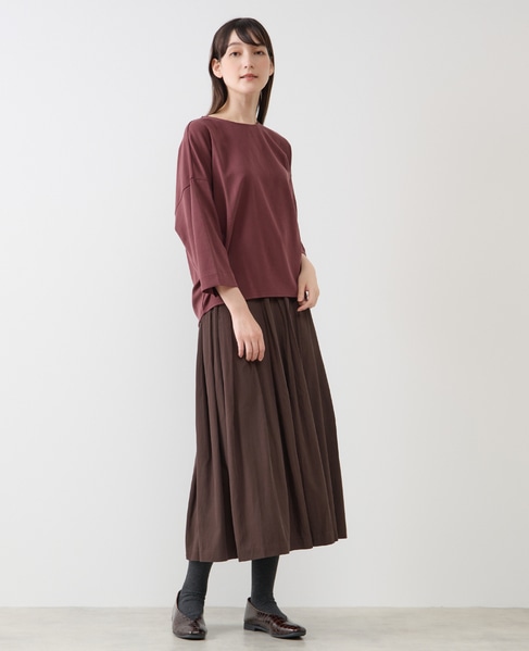ブラウジングブラウス 詳細画像 ボルドー 7