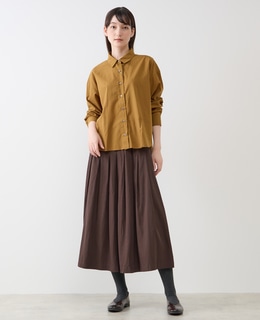 コットンレギュラーカラーシャツ