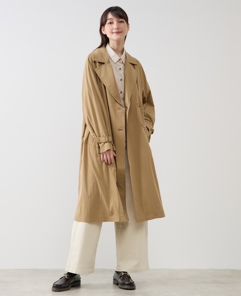 コットンレギュラーカラーシャツ 詳細画像 グレージュ 8