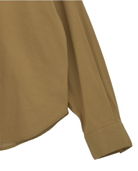 コットンレギュラーカラーシャツ 詳細画像 マスタード 12