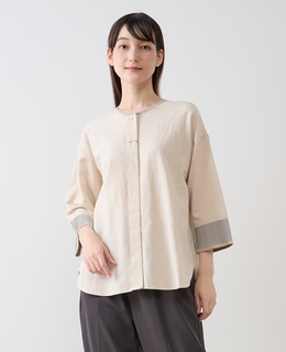 【LOURMARIN】プリーツブラウス