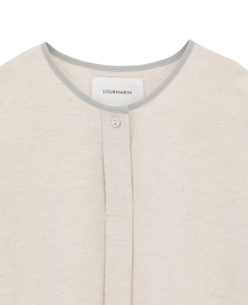 【LOURMARIN】プリーツブラウス 詳細画像 キナリ 11