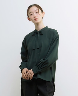 【LOURMARIN】ボウタイブラウス