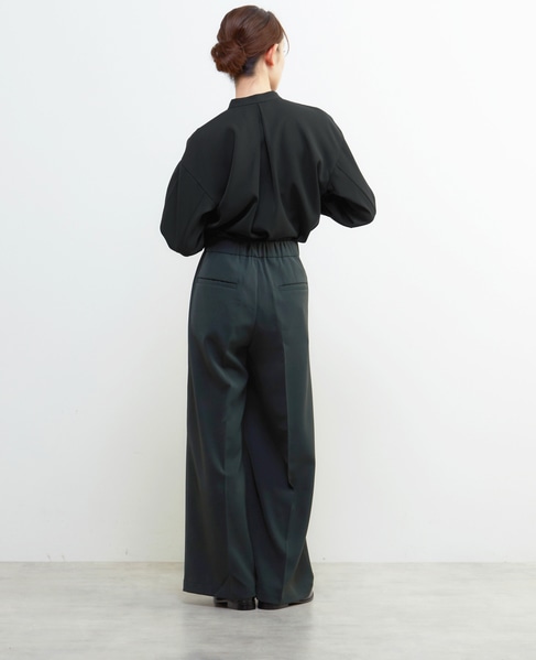 【LOURMARIN】ボウタイブラウス 詳細画像 ブラック 6