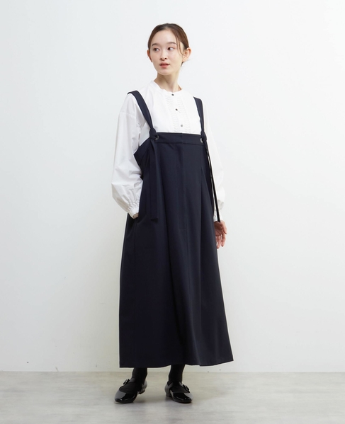 【LOURMARIN】タックバンドブラウス 詳細画像 オフホワイト 7