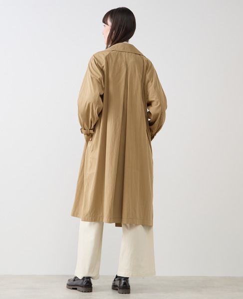 ナイロントレンチコート 詳細画像 ベージュ 4