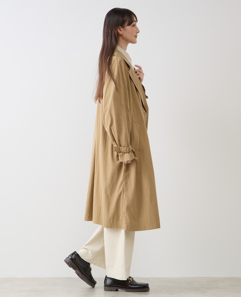 ナイロントレンチコート 詳細画像 ベージュ 6
