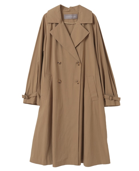 ナイロントレンチコート 詳細画像 ベージュ 9