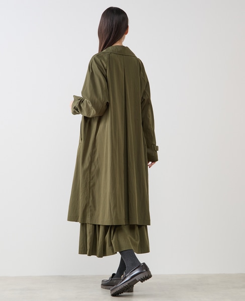 ナイロントレンチコート 詳細画像 カーキ 5