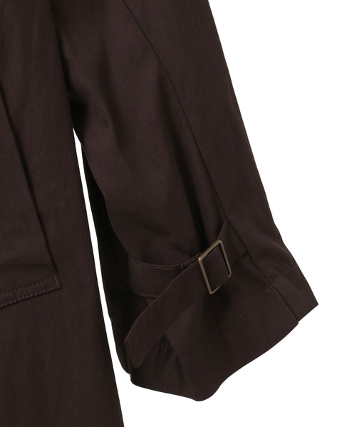 ナイロントレンチコート 詳細画像 ブラウン 5