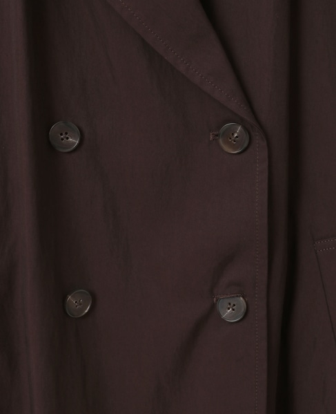 ナイロントレンチコート 詳細画像 ブラウン 8