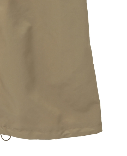 ナイロンクルーネックドロストコート 詳細画像 ベージュ 16