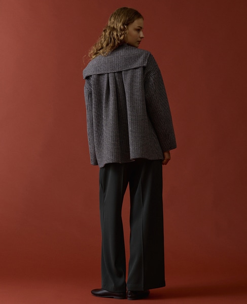 【LOURMARIN】セーラーカラーミドルコート 詳細画像 その他 3