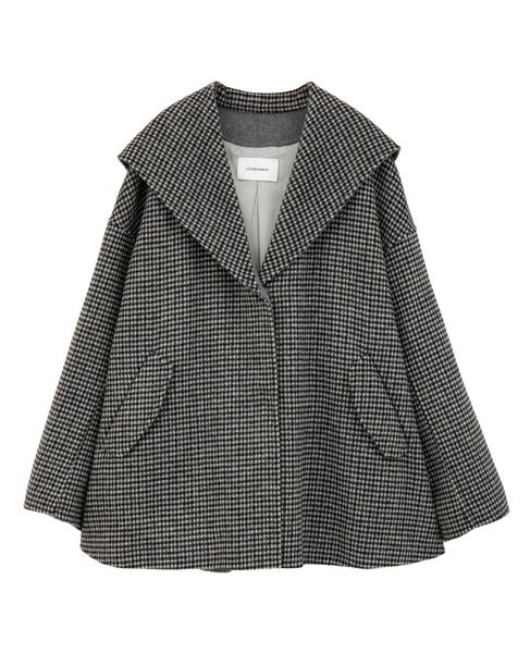 【LOURMARIN】セーラーカラーミドルコート 詳細画像 その他 5