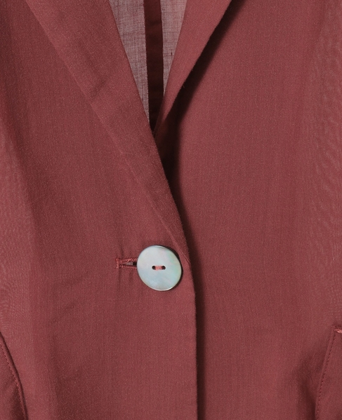 5分袖ドルマンジャケット 詳細画像 ボルドー 16