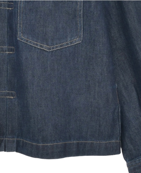 ノーカラーデニムジャケット 詳細画像 ワンウォッシュ 14