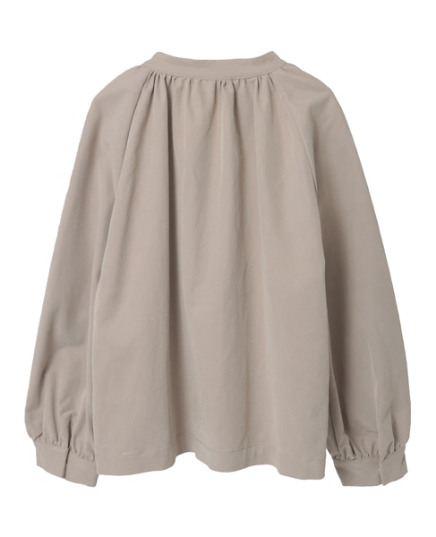 【LOURMARIN】スタンドカラージャケット 詳細画像 グレージュ 4