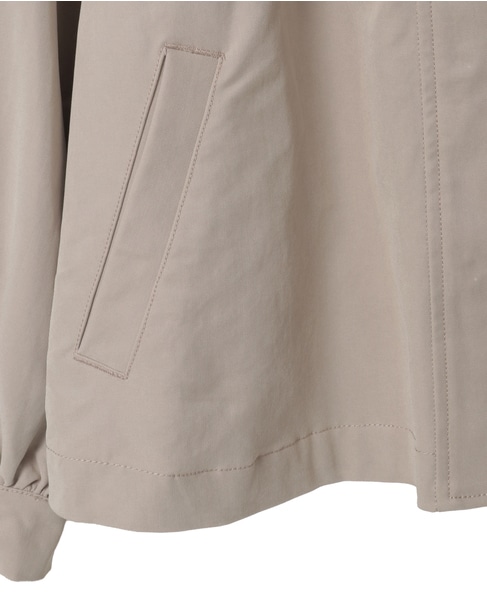 【LOURMARIN】スタンドカラージャケット 詳細画像 グレージュ 8