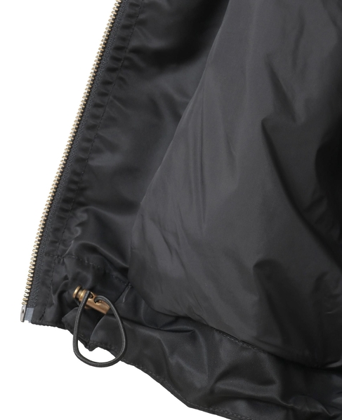 ナイロンドロストジップアップブルゾン 詳細画像 ブラック 9