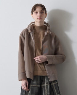 シースルージップアップパーカー