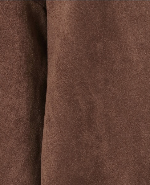 【LOURMARIN】クルーネック9分丈ブルゾン 詳細画像 ブラウン 10