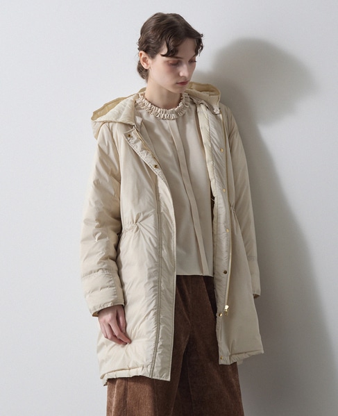 ナイロンフードコート 詳細画像 ライトベージュ 1