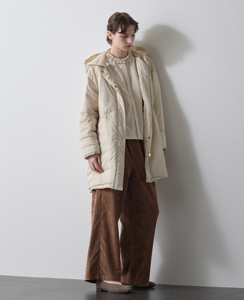 ナイロンフードコート 詳細画像 ライトベージュ 2
